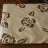 0108 Pościel z wełny Camel Jasny + Kaszmir Róża Brąz 160x200