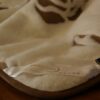 0112 Pościel z wełny Camel Jasny + Kaszmir Róża Brąz 160x200