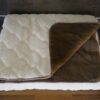 0170 Kołdra z wełny Camel Ciemny + Kaszmir Wytłaczany 140x200 stan magazynowy 1 sztuka