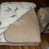 Kołdra z wełny Camel Jasny + Merynos Benjamin Brąz 200x200