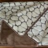 0284 Kołdra z wełny Camel Ciemny + Kaszmir Żyrafa 180x200
