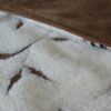 Pościel z wełny Camel Ciemny + Merynos Benjamin Brąz 160x200 + Podkład wełniany