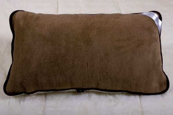 Pościel z wełny Camel Ciemny + Merynos Tumbler 200x200 + Materac wełniany