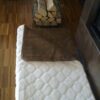 0629 Pościel z wełny Camel Ciemny + Kaszmir Wytłaczany 140x200 stan magazynowy 3 sztuki