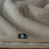 Koc wełniany Camel z wełny wielbłądziej CAPPUCCINO 160x200