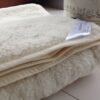 Pościel z wełny Camel Ciemny + Merynos Benjamin Brąz 160x200 + Podkład wełniany