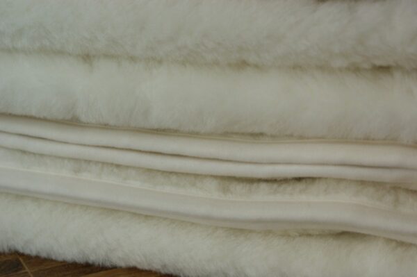 Koc wełniany Kaszmir White 160x200