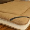 Materac z wełny Camel Ciemny + Camel Jasny Peruggiano 140x200