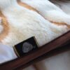 1201 Pościel z wełny Camel Ciemny Kaszmir Gold 160x200 + Podkład wełniany