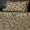FV_Pościel z wełny Camel Ciemny + Kaszmir Żyrafa 140x200