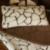 FV_Pościel z wełny Camel Ciemny + Kaszmir Żyrafa 140x200