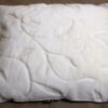 Poduszka wełniana Camel Jasny + Kaszmir Benjamin Biały 80x70