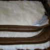 Kołdra z wełny Camel Ciemny + Kaszmir White 180x200