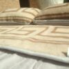 Pościel z wełny Alpaki Silver Camel Greka 160x200 + Materac wełniany