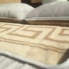 Pościel z wełny Alpaki Silver Camel Greka 160x200 + Materac wełniany