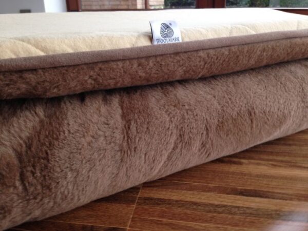 4702 Materac z wełny Camel Królewski Lateks 180x200