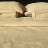 18 Pościel wełniana Camel z wełny wielbłądziej Cappuccino 200x200 + Materac wełniany