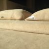 5 Pościel wełniana Camel z wełny wielbłądziej Cappuccino 200x200 + Materac wełniany