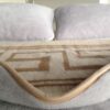 10 Pościel z wełny Alpaki Alpina Camel Greka 160x200 + Materac wełniany