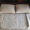 Pościel wełniana Camel z wełny wielbłądziej Jasny Light 160x200 + Materac wełniany
