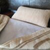 Pościel z wełny Alpaki Alpina Camel Greka 140x200 + Podkład wełniany