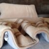 Pościel z wełny Alpaki Alpina Camel Greka 140x200 + Podkład wełniany