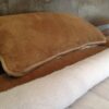 Pościel z wełny Alpaki Alpina Camel Kasztan 140x200 + Materac wełniany