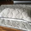 Pościel z wełny Alpaki Silver Caro + Alpaka Gładka 140x200 + Podkład wełniany
