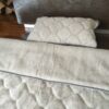 Pościel z wełny Alpaki Silver Caro + Alpaka Gładka 140x200 + Podkład wełniany