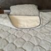 11 Pościel z wełny Alpaki Silver Caro Kaszmir Gładki 140x200 + Materac wełniany