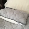 14 Pościel z wełny Alpaki Silver Caro Kaszmir Gładki 140x200 + Materac wełniany