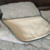 3 Pościel z wełny Alpaki Silver Caro Kaszmir Gładki 140x200 + Materac wełniany