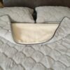 4 Pościel z wełny Alpaki Silver Caro Kaszmir Gładki 240x200 + Podkład wełniany