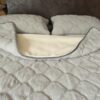 8 Pościel z wełny Alpaki Silver Caro Kaszmir Gładki 240x200 + Podkład wełniany