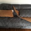 Pościel z wełny Alpaki Graffit Camel Ciemny 180x200 + Materac wełniany