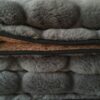 Pościel z wełny Alpaki Graffit Camel Ciemny 180x200 + Materac wełniany