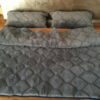 Pościel z wełny Alpaki Graffit Camel Ciemny 180x200 + Materac wełniany