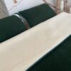 Pościel z wełny Merynos Tumbler Mocna Zieleń + Tumbler Biały 160x200
