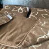 Pościel wełniana Camel z wełny wielbłądziej Kwiaty 180x200 + Materac wełniany
