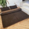 Posciel_Merynos_Dziki_Braz_Camel_Ciemny_160x200_41 Pościel z wełny Merynos Syberia Dziki Brąz + Camel Ciemny 180x200 + Podkład wełniany