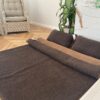 Posciel_Merynos_Dziki_Braz_Camel_Ciemny_160x200_6 Pościel z wełny Merynos Syberia Dziki Brąz + Camel Ciemny 180x200 + Podkład wełniany