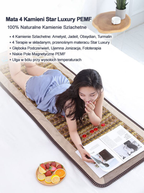 Mata-4-Kamieni-Star-Luxury-PEMF-1-700 Mata Star 4K PEMF Ametyst + Nefryt + Turmalin + Obsidian + Foton 60x180 cm - Cena Katalogowa 5400 złotych (st.m.6)