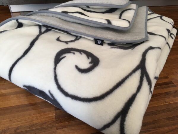 Kołdra z wełny Alpaki Silver + Kaszmir Orientalny 160x200