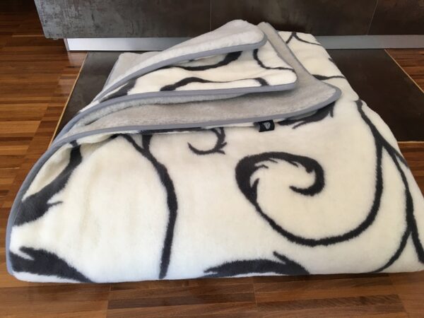 Kołdra z wełny Alpaki Silver + Kaszmir Orientalny 160x200