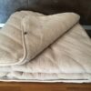Kołdra wełniana Camel z wełny wielbłądziej Pasy 220x200