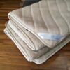 Kołdra wełniana Camel z wełny wielbłądziej Pasy 220x200