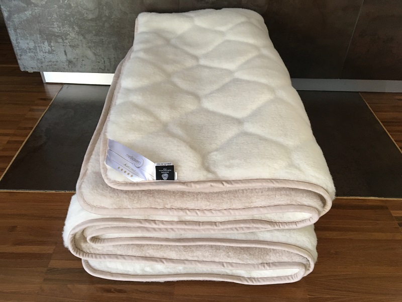 Kołdra z wełny Camel Jasny + Kaszmir Caro 160x200