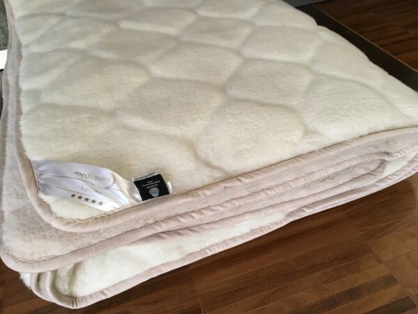 Kołdra z wełny Camel Jasny + Kaszmir Caro 200x200 stan magazynowy 1 sztuka