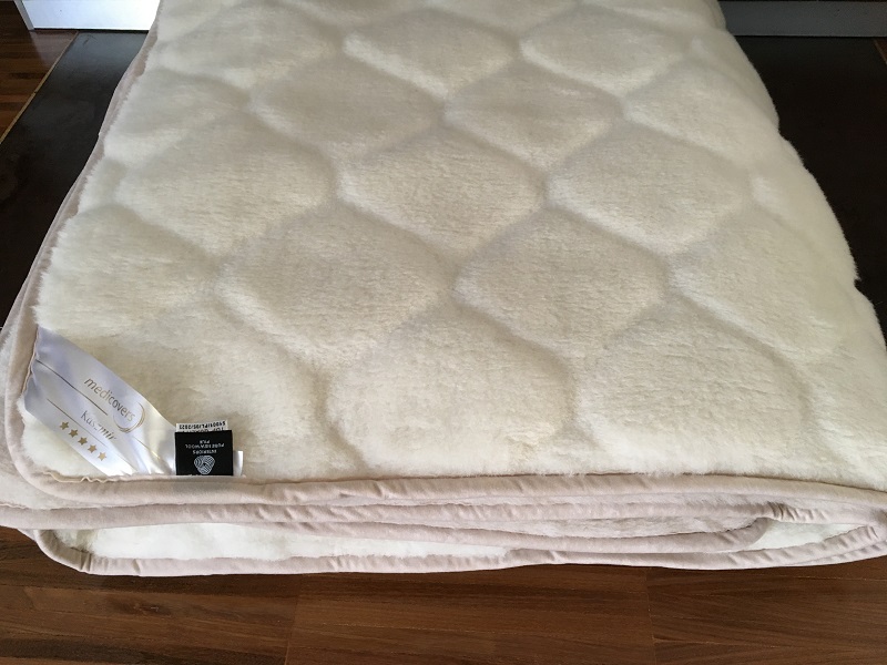 Kołdra z wełny Camel Jasny + Kaszmir Caro 160x200