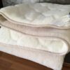 Kołdra z wełny Camel Jasny + Kaszmir Caro 200x200 stan magazynowy 1 sztuka